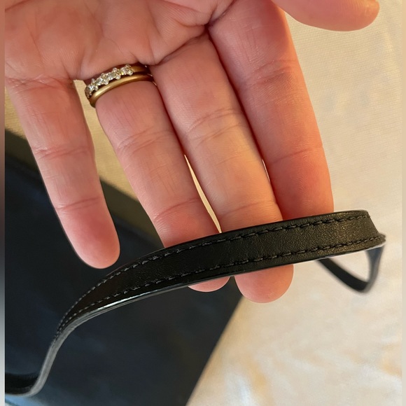 Like New Kate Spade Leather Crossbody with Patent Bow - Picture 10 of 15